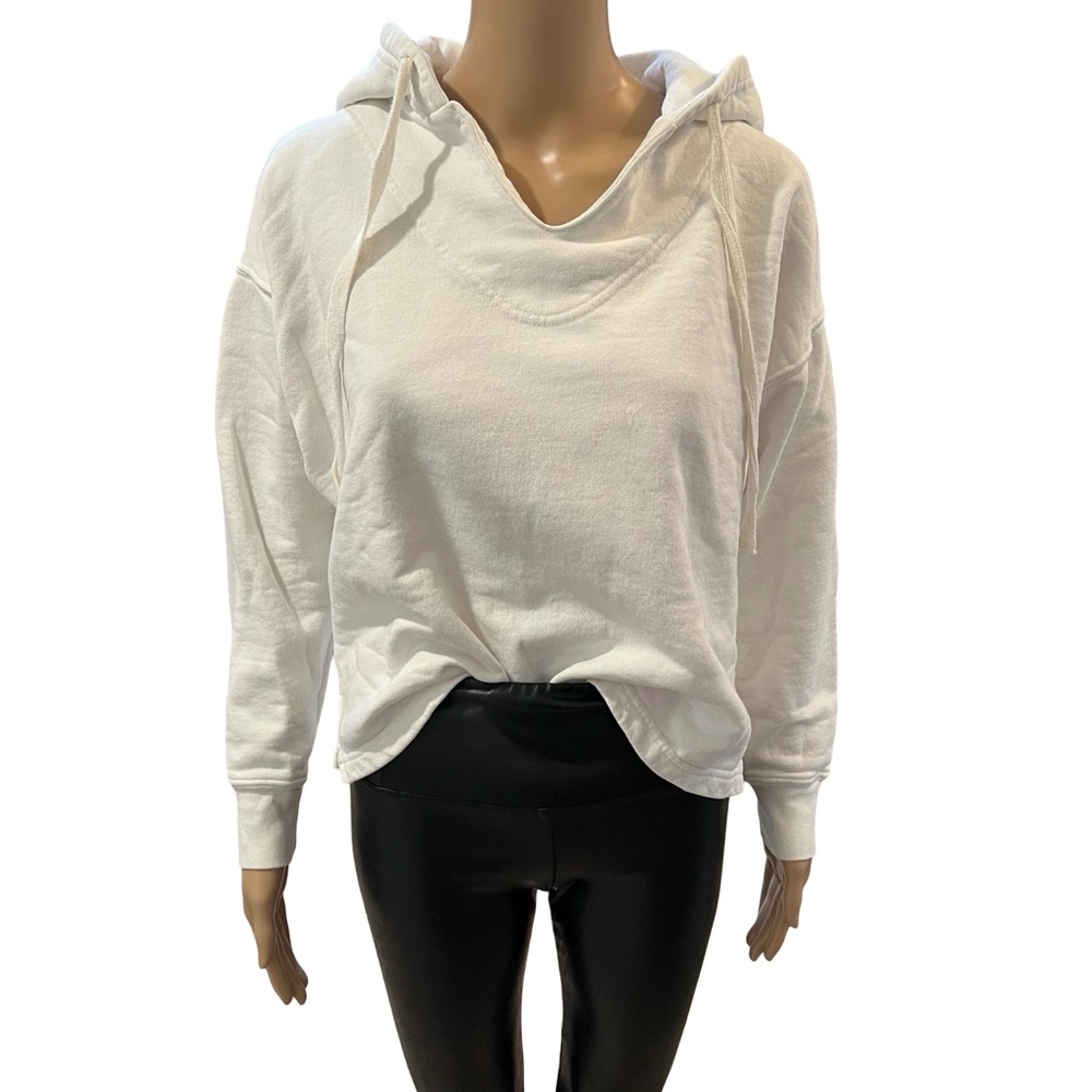 Super cute oversized cropped hoody